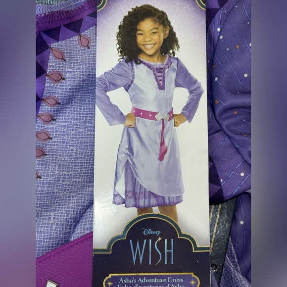 Disney WISH Asha Adventure Dress Girls 4-6x - Picture 8 of 10